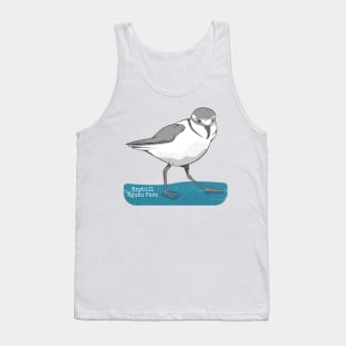 Wrybill Ngutu pare NZ bird Tank Top